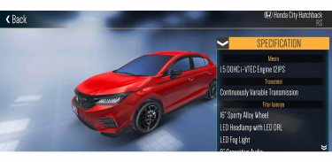 Honda AR screenshot 1