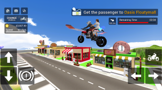 Flying Motorbike Simulator screenshot 7