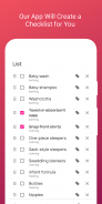 Baby Checklist for the Newborn screenshot 5