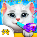 Kitty Birthday Party Games Icon