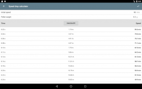 Airsoft Ballistics Calculator screenshot 5