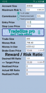 Trade Position Size Calculator screenshot 2