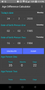 Age Difference Calculator screenshot 1