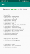 Gyroscope checker screenshot 0