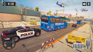 American Police Bus Driving 3D screenshot 1