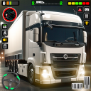 Euro Truck Driving Simulator Transport Truck Games Icon