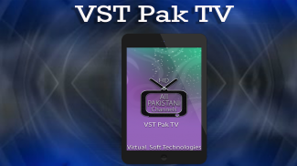 HD Pakistani TV Channels Free - VST PAK TV screenshot 1