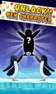 Penguins Cartoon Jumping & Tap to Running Adventure Jump Kids Game screenshot 2