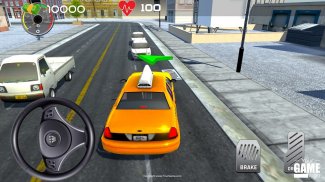 Modern Taxi Driver Simulator - Mobile Taxi Game screenshot 3