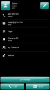 Dialer theme Gloss Green screenshot 5