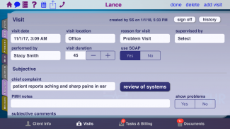 Mobile Healthcare EHR client p screenshot 2