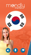 Mondly: Impara il coreano screenshot 10