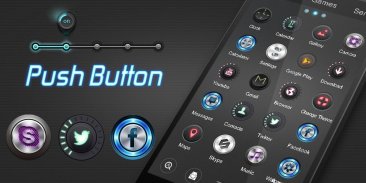 Push Button GO Launcher Theme screenshot 5