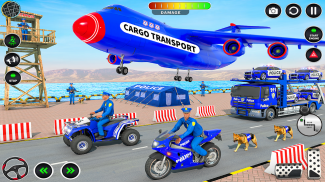 Police Cargo Transport Truck screenshot 15