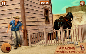 Western Cowboy Gunfighter - Horse Shooting Game screenshot 3