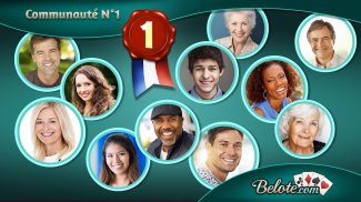 Belote.com - Jeu de Belote et Coinche gratuit screenshot 1