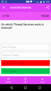 Tutorials for Android:Examples and Quiz screenshot 2