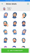 Memoji Hijab Stickers screenshot 6