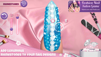 Fashion Nail Salon Game screenshot 0