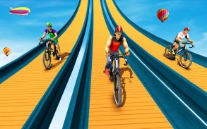 BMX Cycle Race Stunts 3D screenshot 1