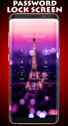 Paris Eiffel Tower Lock Screen screenshot 1