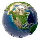 Offline World Map Icon