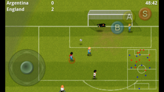 Striker Soccer (retro soccer) screenshot 2
