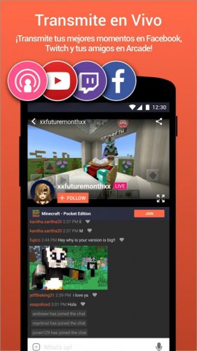 Omlet Arcade Transmitir En Vivo Y Grabar Juegos 1 73 7 Descargar Apk Android Aptoide - eventos del juego de roblox arcade 3 photos facebook