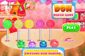 Doh shapes maker game Play dough making toys decor screenshot 5