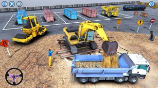 Road Build Truck Cargo Game screenshot 4