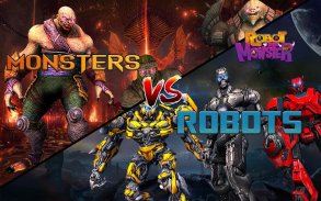 Monster vs Roboter Kampfarena screenshot 11