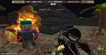 MultiGun Arena 3D Zombie Survival screenshot 1