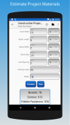 Construction Project Calculato screenshot 17