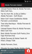 Abida Parveen Kalam screenshot 1