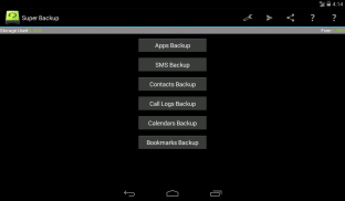 Super Backup - SMS & Kenalan screenshot 0
