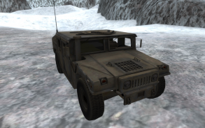 Army 4x4 Snow Driving 3D screenshot 0