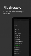 Dcoder, Mobile Compiler IDE screenshot 6