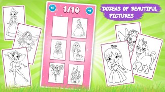 Kids coloring book: Princess screenshot 6