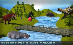 Rừng Dino Xe tải Vận chuyển 3D screenshot 7