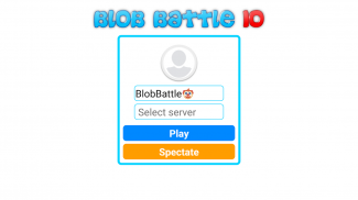 Blob Battle .io - Multiplayer Blob Battle Royale screenshot 0