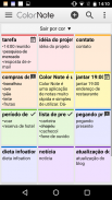 ColorNote Bloco de Notas Lista screenshot 0