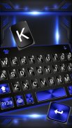 Cool Black Plus Tema de teclado screenshot 1