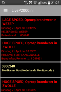 LiveP2000.nl - Free Meldingen screenshot 1