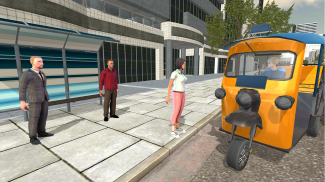 Tuk Tuk Auto Rickshaw Games 3D screenshot 11