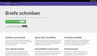 Briefe schreiben als PDF screenshot 0