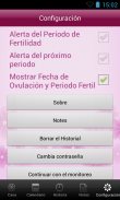 MiDiario de Menstruación screenshot 3