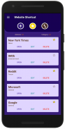 Website Shortcut: URL Bookmark screenshot 1