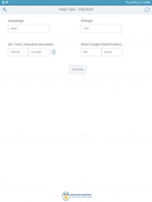 HII-NNS Weld Heat Input Calculator screenshot 1