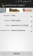 Calcolo Contributo Unificato screenshot 2