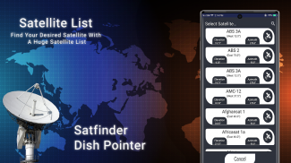 Satellite Finder (Dishpointer) compas gyroscopique screenshot 10